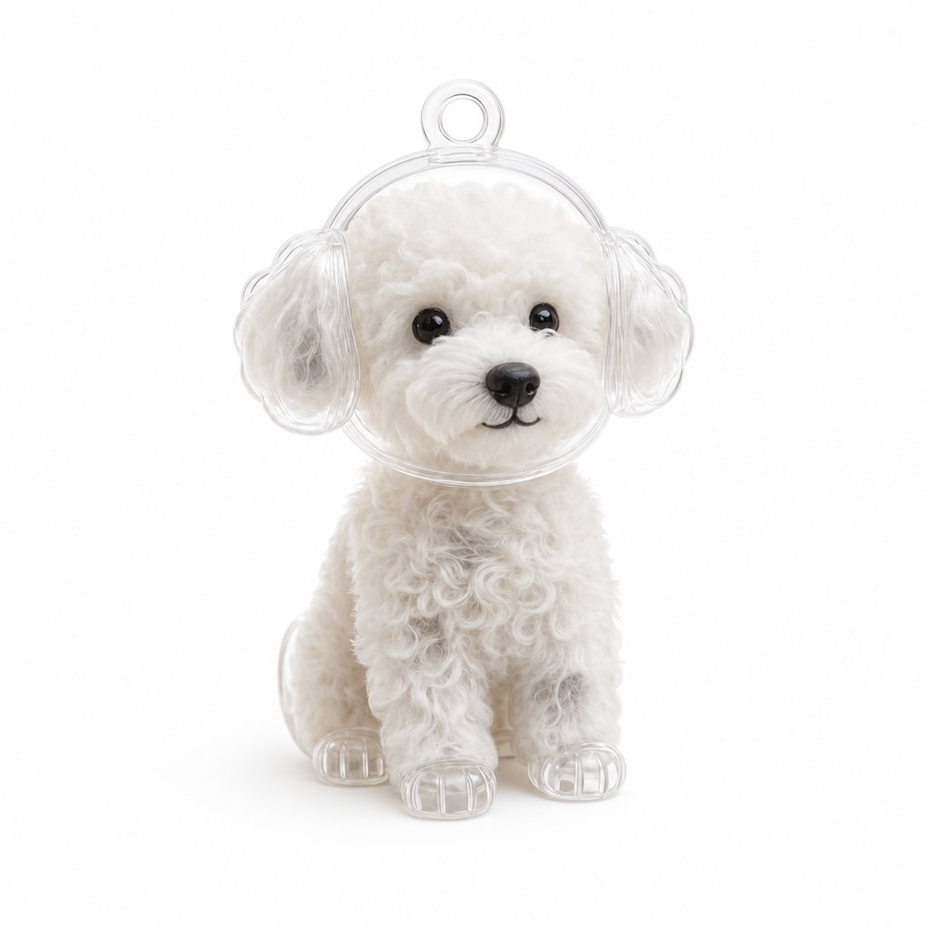 Pawmy™ Pet Hair Capsule Keychain