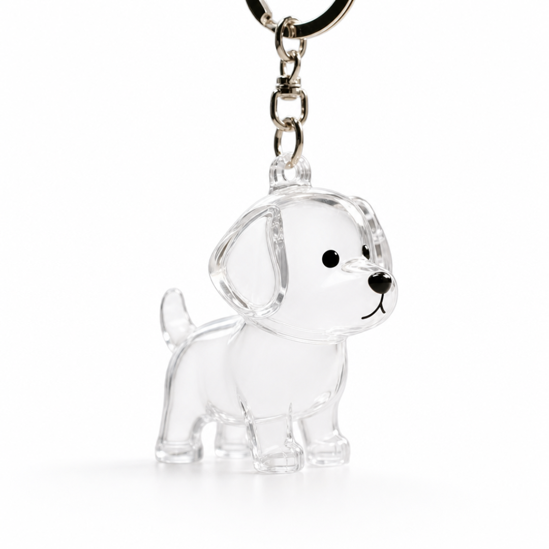 Pawmy™ Pet Hair Capsule Keychain