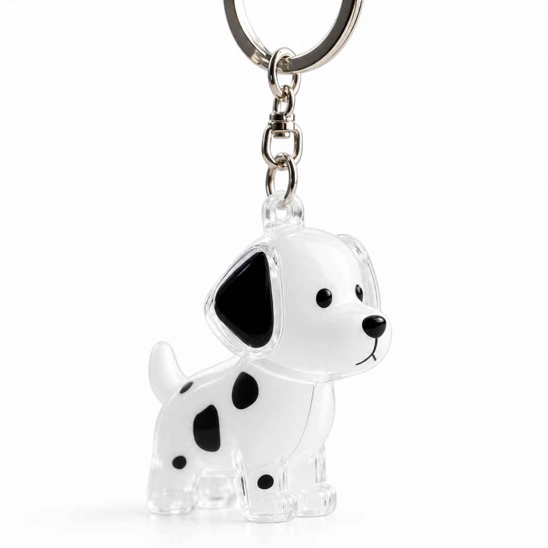 Pawmy™ Pet Hair Capsule Keychain
