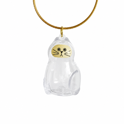 Pawmy™ Pet Hair Capsule Keychain
